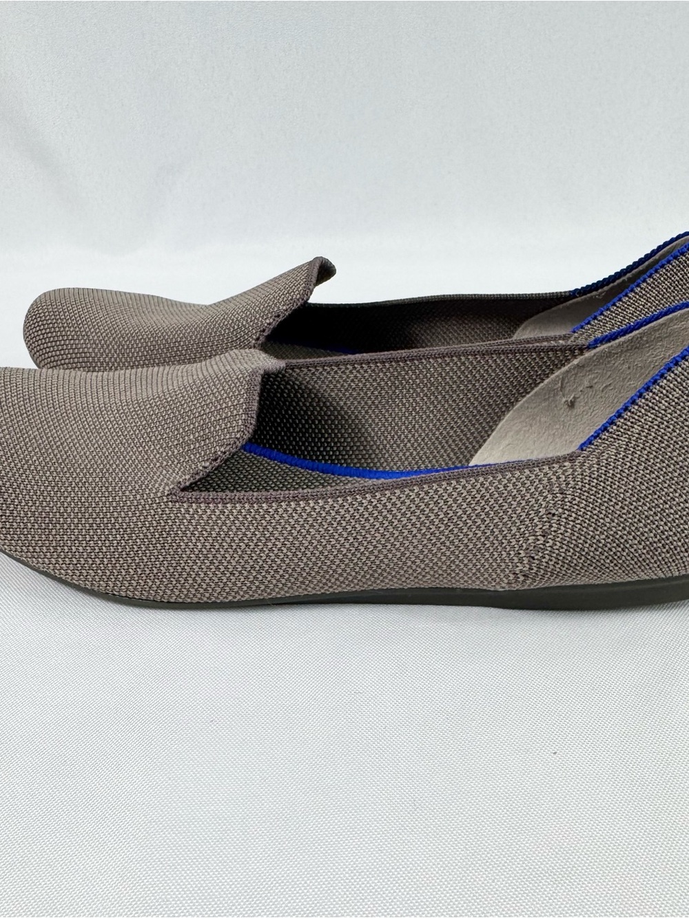 Rothy’s Khaki Round Toe Knit Women’s Ballet Flats Size 8 - Picture 2 of 6